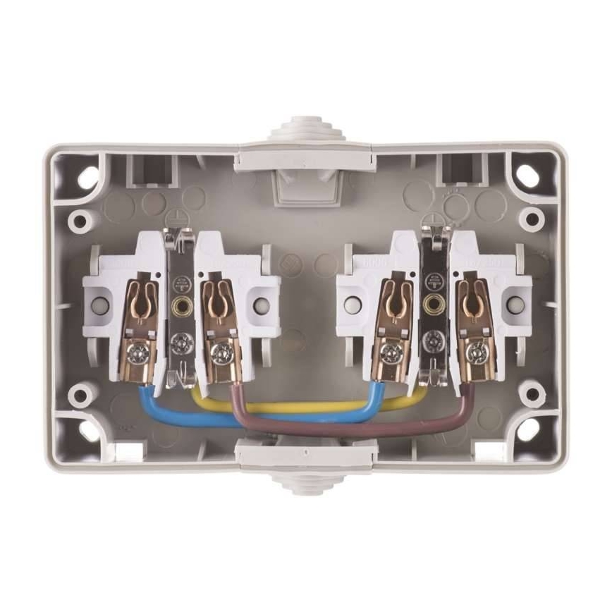 Außensteckdose SCHUKO 250V/16A IP54 2Z