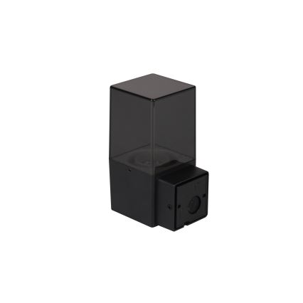 Außenwandleuchte 1xE27/40W/230V IP44 schwarz/rauchglas