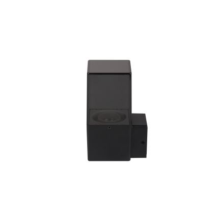 Außenwandleuchte 1xE27/40W/230V IP44 schwarz/rauchglas