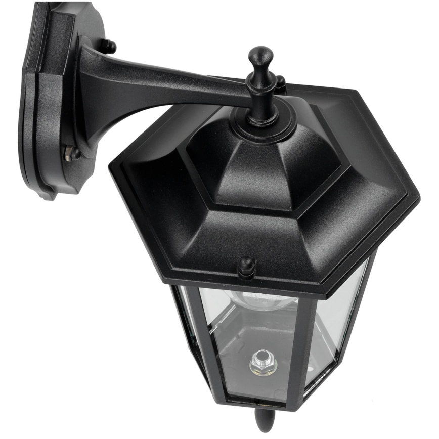 Außenwandleuchte 1xE27/60W/230V IP44 schwarz