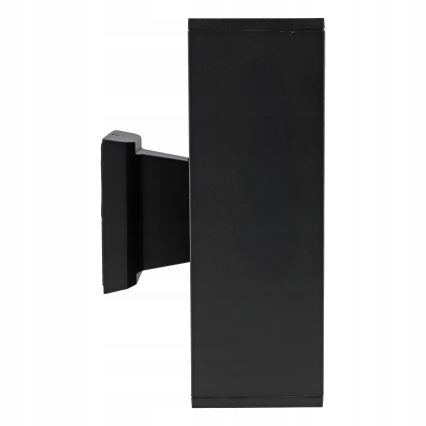 Außenwandleuchte 2xGU10/35W/230V IP54 schwarz