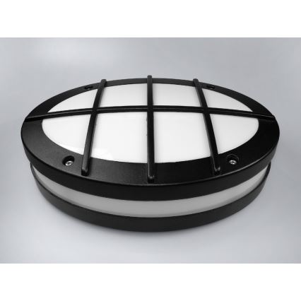 Außenwandleuchte GALLUN 1xE27/60W/230V IP54 schwarz