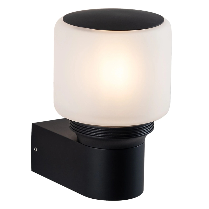 Außenwandleuchte MADRID 1xE27/12W/230V IP44 schwarz