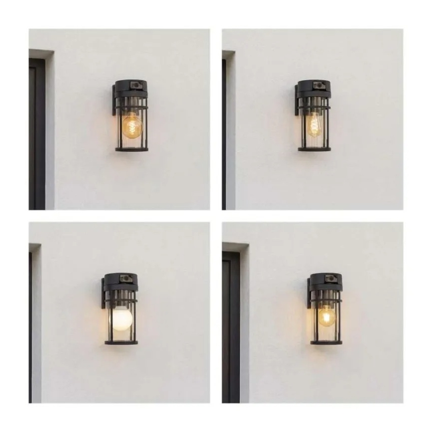 Außenwandleuchte mit Kamera GOSMART 1xE27/15W/230V Wi-Fi IP44