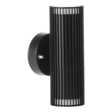 Außenwandleuchte RADILO 2xGU10/11W/230V IP44 schwarz