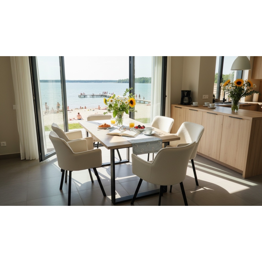 Ausziehbarer Esstisch COLIN Sonoma-Eiche