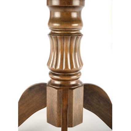 Ausziehbarer Esstisch WILLIAM, Walnuss