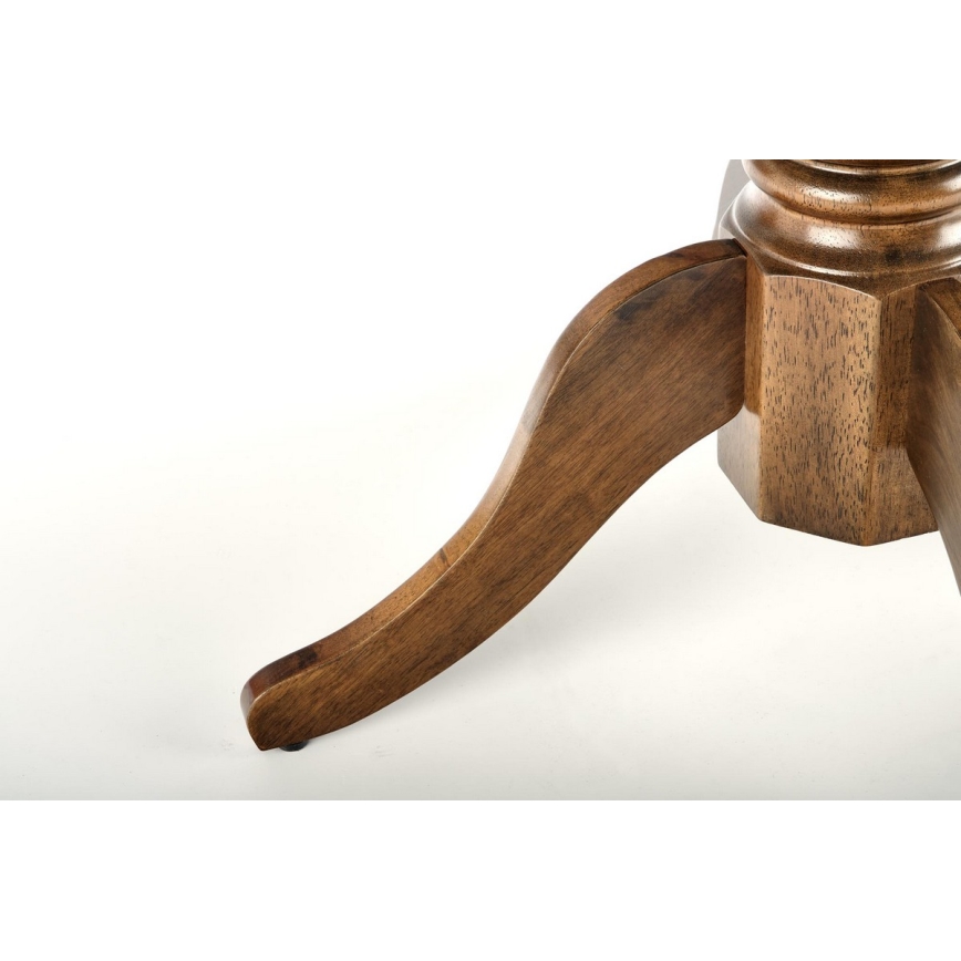 Ausziehbarer Esstisch WILLIAM, Walnuss