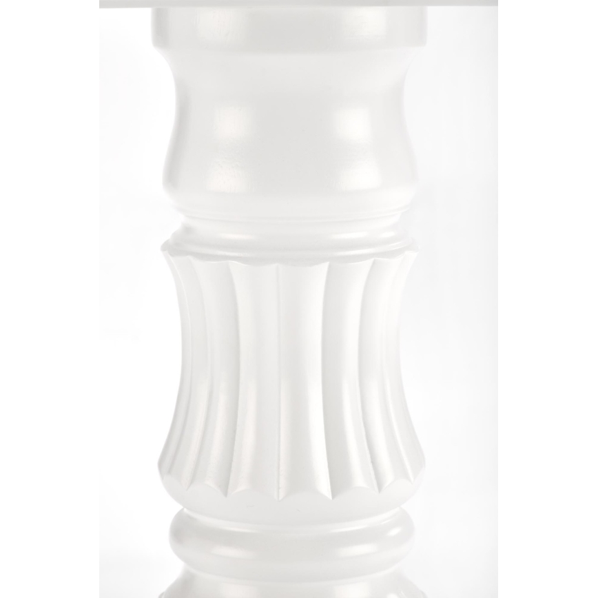 Ausziehbarer Esstisch WILLIAM, weiß