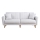 Ausziehbares 2‑sitziges Sofa KITO, cremefarben
