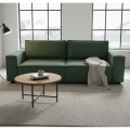 Ausziehbares 3-Sitzer-Sofa mit Stauraum RONDA, grün