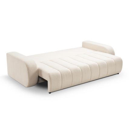 Ausziehbares 3‑Sitzer-Sofa DESIO, Beige