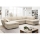 Ausziehbares U-Ecksofa SERPA, rechts, mit Schlaffunktion und Stauraum, Beige