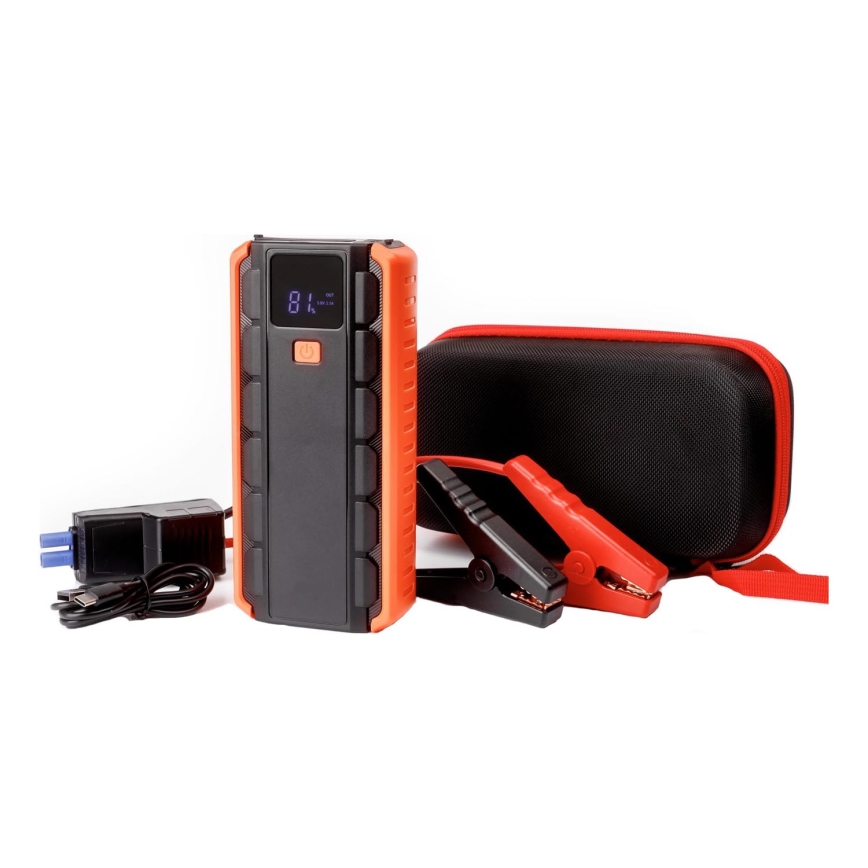 Auto-Starthilfe-Set 1000A mit Powerbank 12000 mAh PD 10W und LED-Taschenlampe