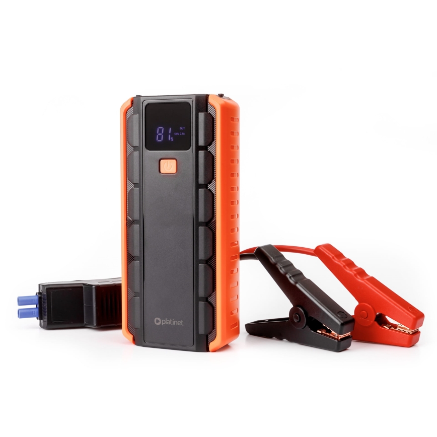 Auto-Starthilfe-Set 1000A mit Powerbank 12000 mAh PD 10W und LED-Taschenlampe
