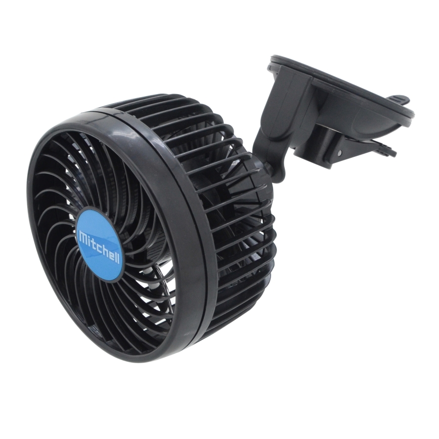 Nircho Auto Kfz Ventilator, Auto Kfz Lüfter 360 ° Drehbarer 12V  Zigarettenanzünder Auto Kühlventilator für Armaturenbrett Mini  Tischventilator Ventilator Lüfter Saugnapf Klein Ventilator für LKW SUV :  : Auto & Motorrad