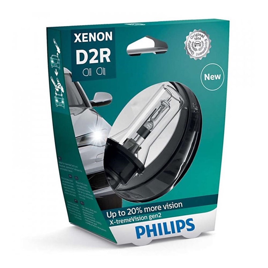 Autolampe Philips X-TREMEVISION D2R P32d-3/35W/85V 4800K