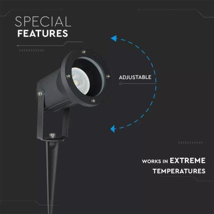 Auβenlampe 1xGU10/35W/230V IP44