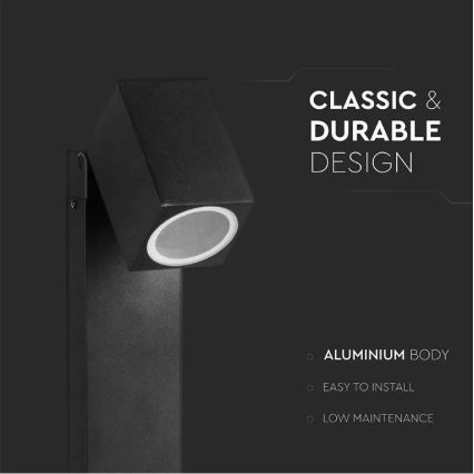 Auβenlampe 1xGU10/35W/230V IP44