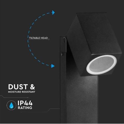 Auβenlampe 1xGU10/35W/230V IP44