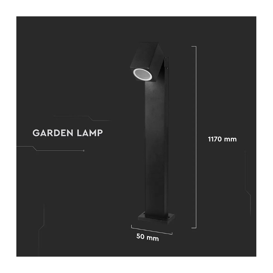 Auβenlampe 1xGU10/35W/230V IP44