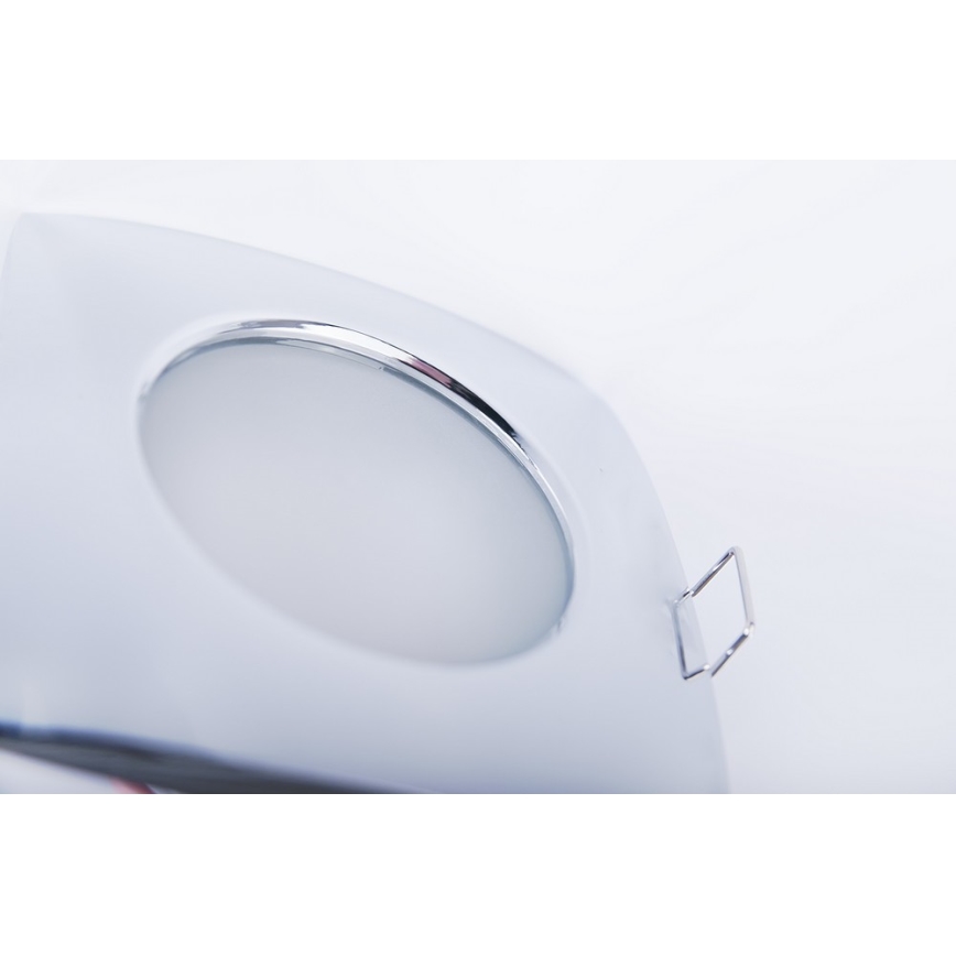 Azzardo AZ0811 - Badezimmer-Einbauleuchte EZIO 1xGU10/50W/230V IP54