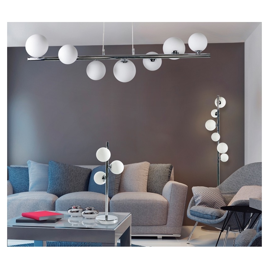 Azzardo AZ2101 - Stehlampe SYBILLA 6xG9/25W/230V