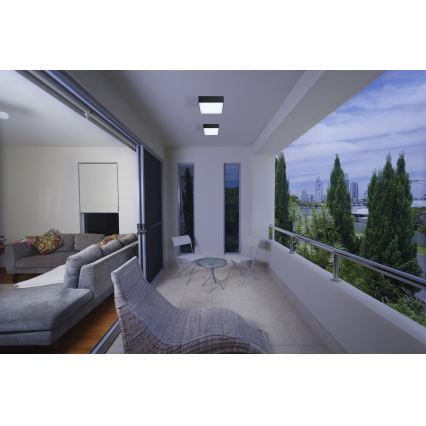 Azzardo AZ4497 - LED Außendeckenleuchte CASPER LED/15W/230V IP54 Quadrat