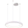 Azzardo AZ5015 - Dimmbare LED-Hängeleuchte an Schnur AGNES LED/38W/230V d 48 cm weiß