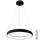 Azzardo AZ5063 - Dimmbare LED-Hängeleuchte an Schnur ANTONIO LED/50W/230V schwarz + Fernbedienung