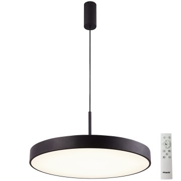 Azzardo AZ5091 - Dimmbare LED-Hängeleuchte an Schnur MARCELLO LED/60W/230V schwarz + Fernbedienung