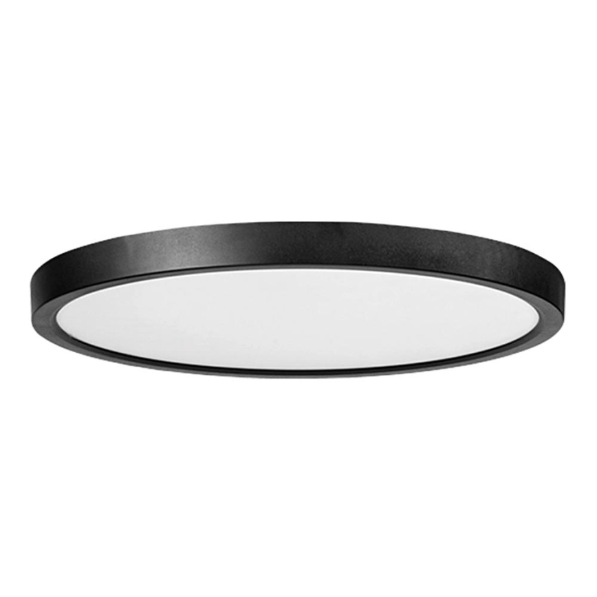 Azzardo AZ5370 - Dimmbare LED-Deckenleuchte für das Badezimmer PANKA LED/45W/230V IP40 schwarz