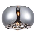Azzardo - Ersatzglas für Hängeleuchte BURN d 22 cm