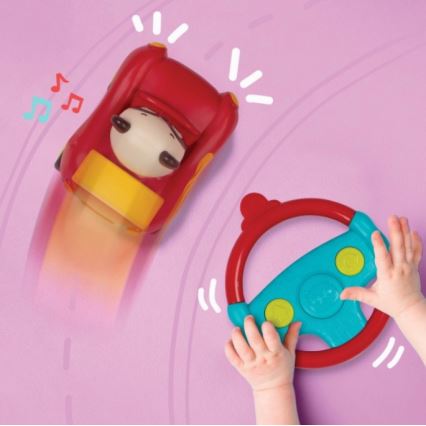 B-Toys - Auto mit Fernsteuerung Panda Bingo 4xAA + 2xAAA