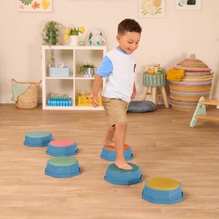 B-Toys - Balance-Steine für Kinder BALANCE & HOP 6 Stk.