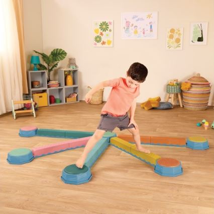 B-Toys - Balance-Steine für Kinder BALANCE & HOP 6 Stk.