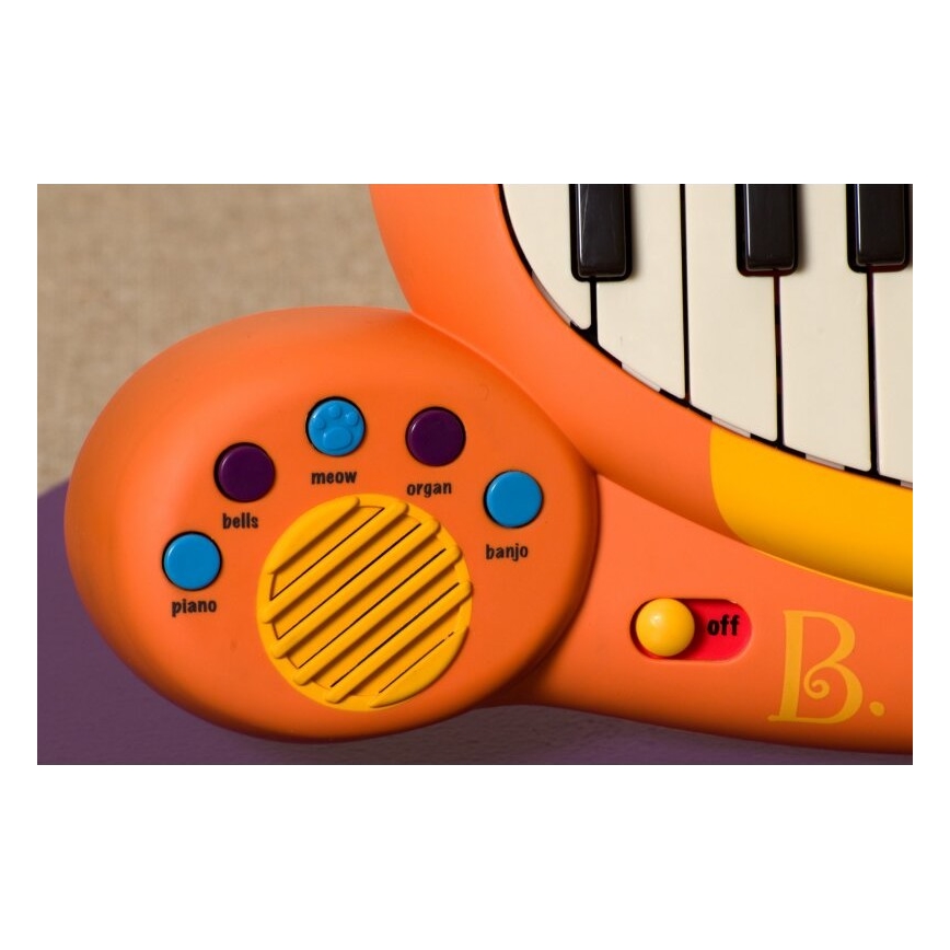 B-Toys - Klavier mit Mikrophon für Kinder Katze 4xAA
