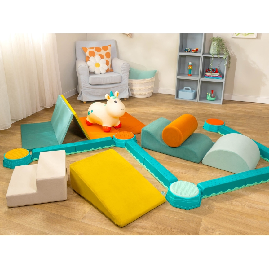 B-Toys - WONDERSHAPES Schaumstoffwürfel für Kinder, 3 Stück