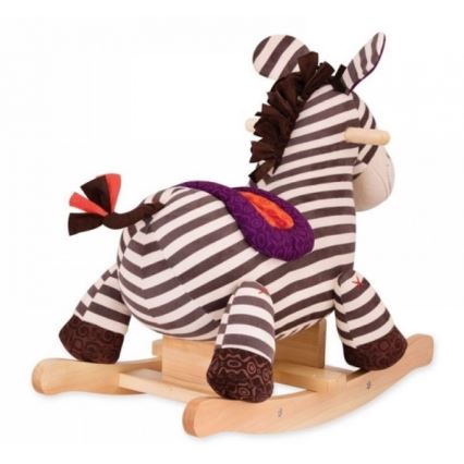 B-Toys - Zebra-Schaukeltier KAZOO Pappel