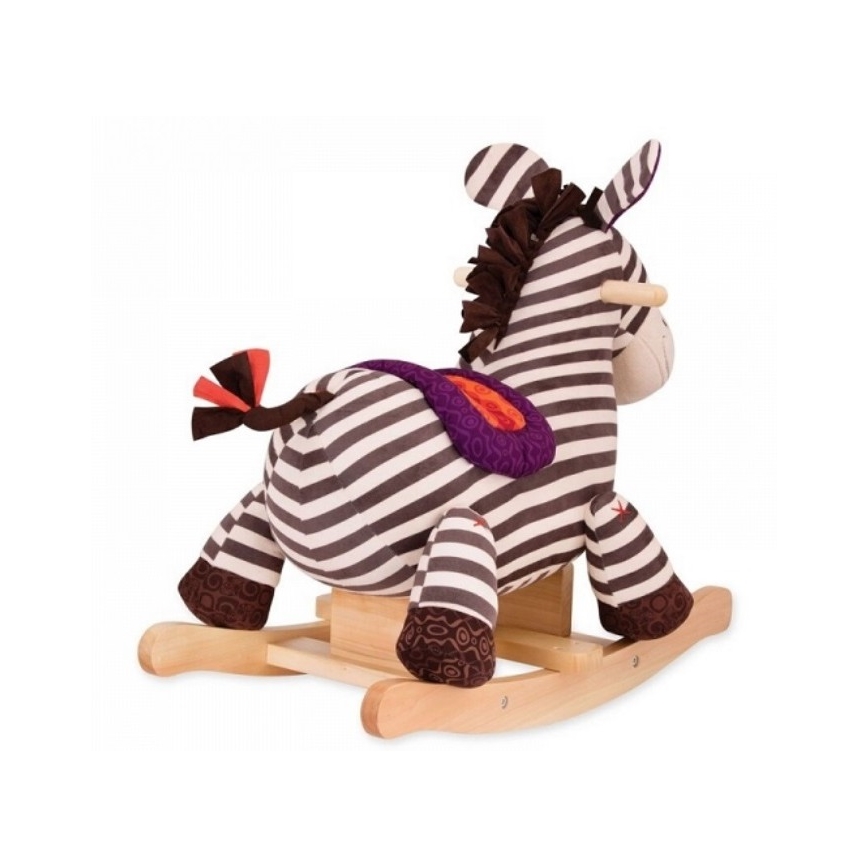 B-Toys - Zebra-Schaukeltier KAZOO Pappel