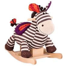 B-Toys - Zebra-Schaukeltier KAZOO Pappel