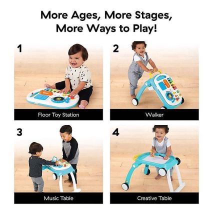 Baby Einstein – Baby-Lauflernhilfe mit Aktivitäten 4in1 MUSICAL MIX 'N ROLL
