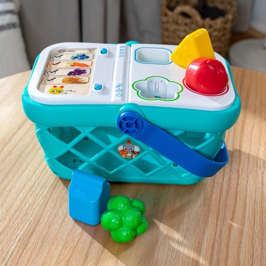 Baby Einstein - Interaktiver Kinder-Einkaufswagen MAGIC TOUCH HAPE 3xAAA