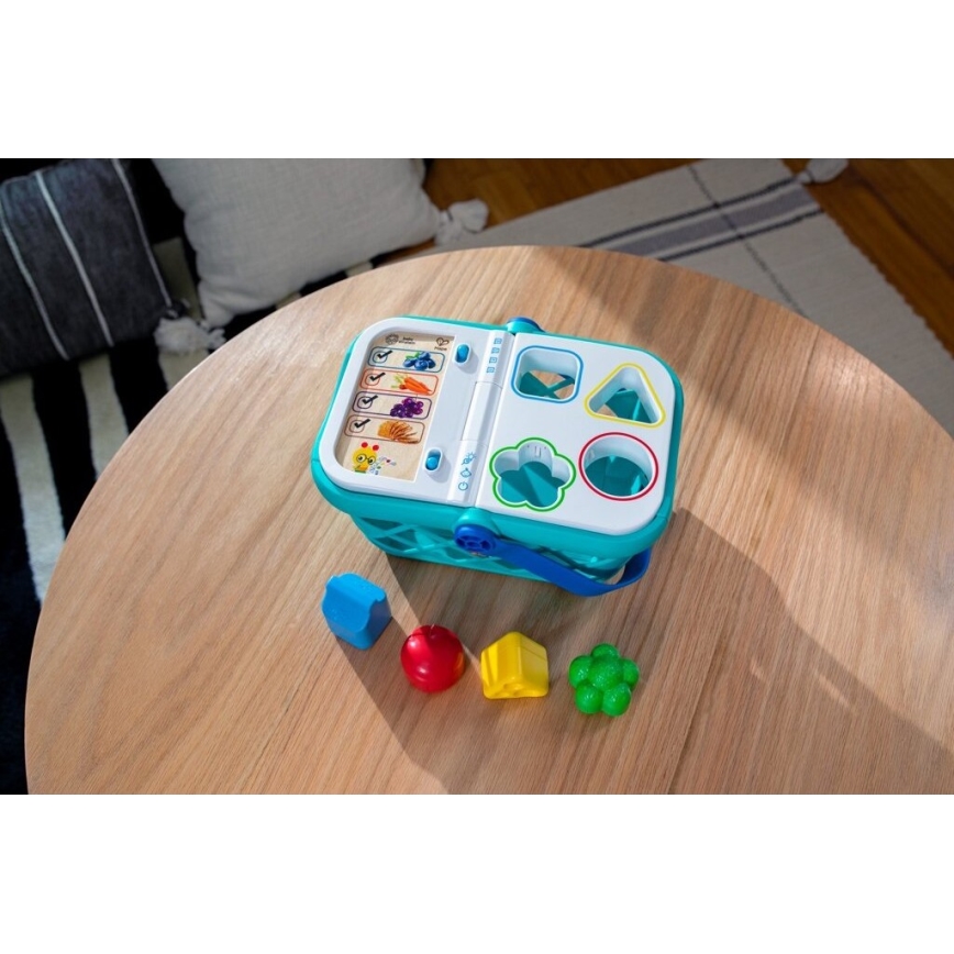 Baby Einstein - Interaktiver Kinder-Einkaufswagen MAGIC TOUCH HAPE 3xAAA