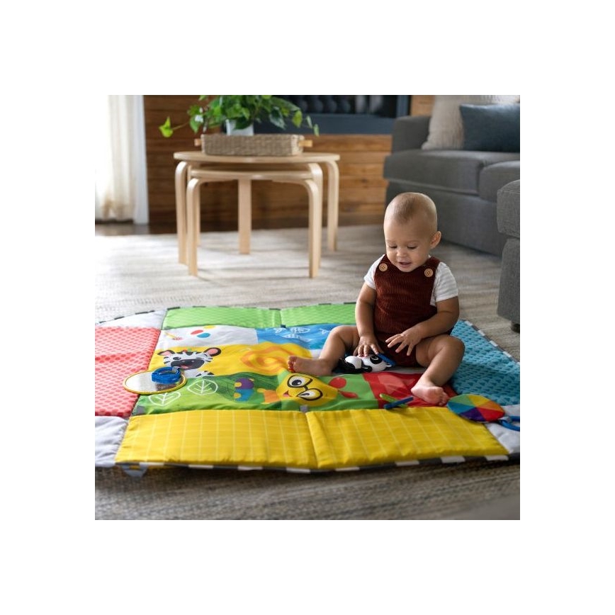 Baby Einstein – Kinderdecke zum Spielen 5in1 PATCH'S COLOR PLAYSPACE