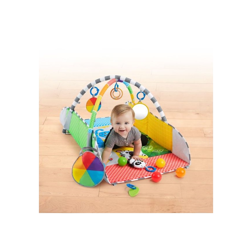 Baby Einstein – Kinderdecke zum Spielen 5in1 PATCH'S COLOR PLAYSPACE