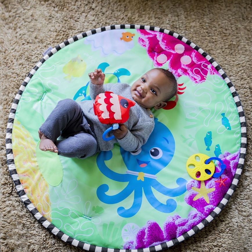Baby Einstein - Spieldecke für Kinder mit Wassermatte 2-in-1 SEA FLOOR EXPLORERS