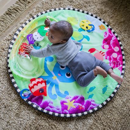 Baby Einstein - Spieldecke für Kinder mit Wassermatte 2-in-1 SEA FLOOR EXPLORERS