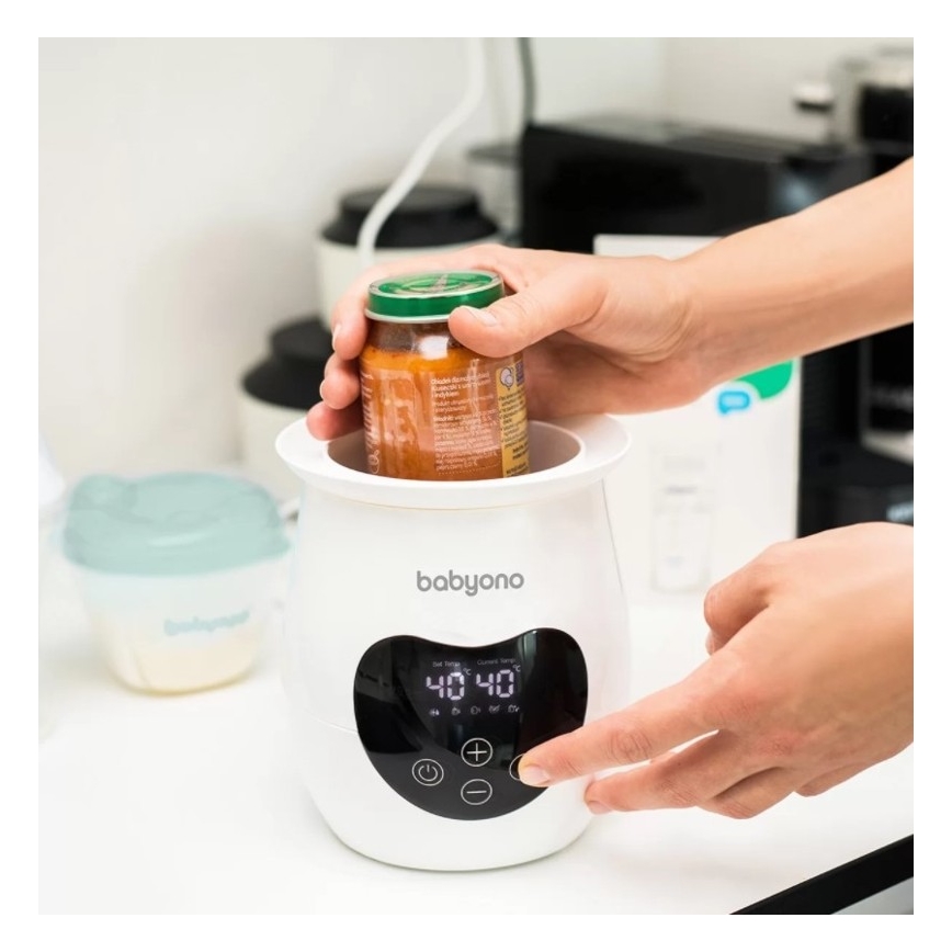 BabyOno - Flaschen- und Babynahrungserwärmer mit Sterilisator HONEY