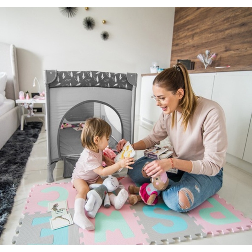 BabyOno - Reisebett BASIC grau